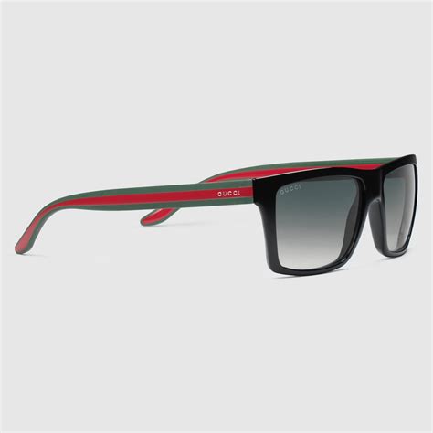 men sunglasses gucci|occhiali da sole gucci rettangolari.